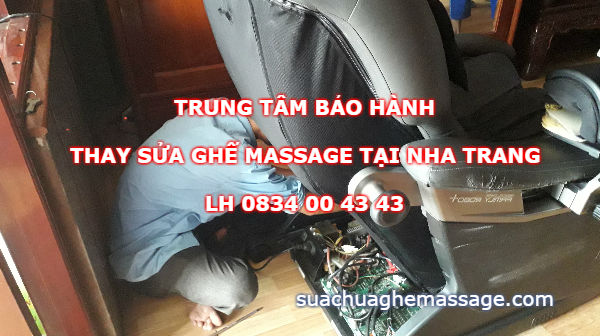 Trung tâm thay sửa ghế massage tại Nha Trang | Uy tín nhất