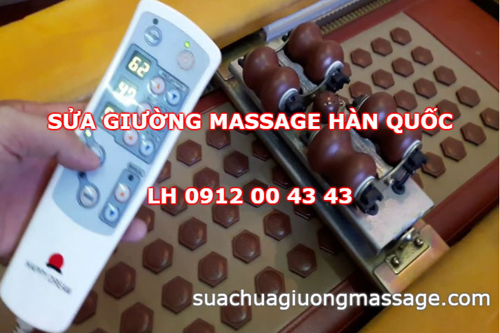 Sửa giường massage Hàn Quốc