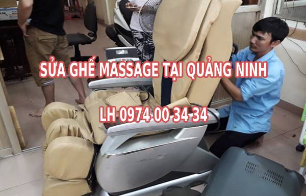 Sửa chữa ghế massage tại Quảng Ninh